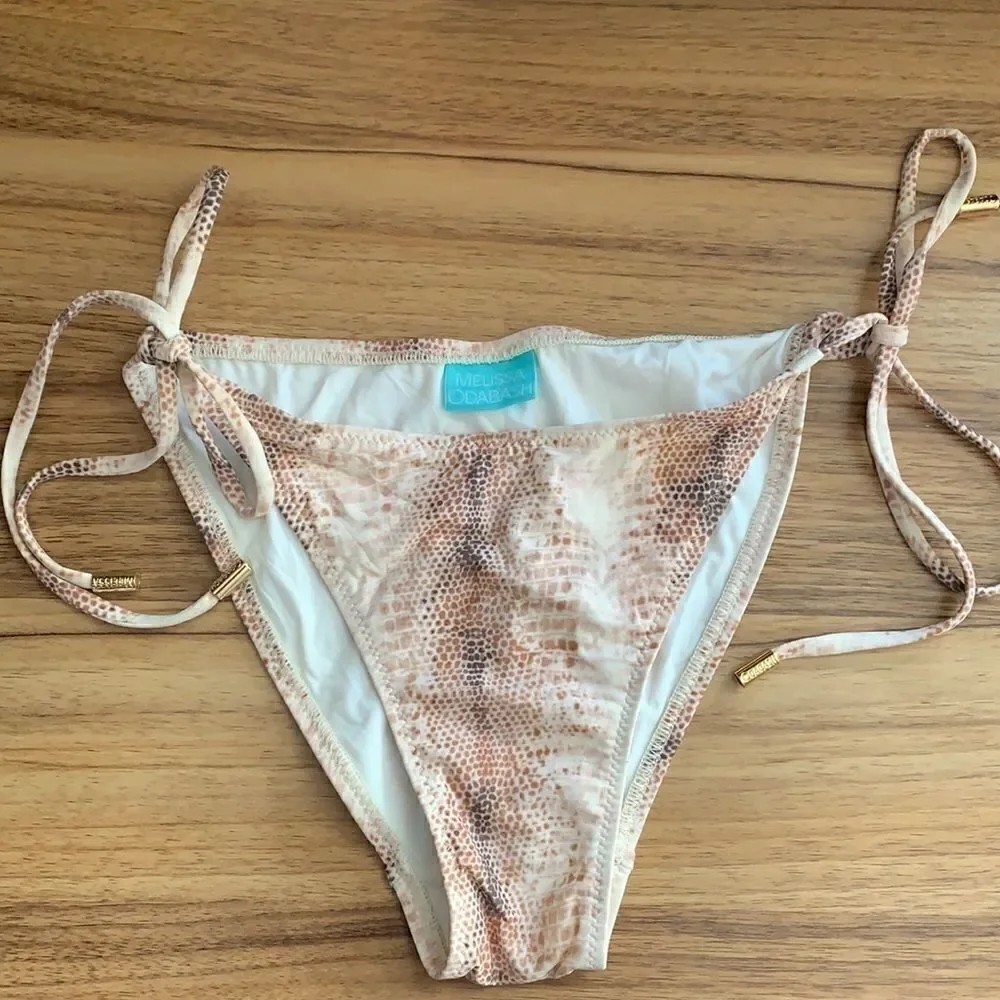 𝅺MELISSA Odabash String Bikini Bottom Swinsuit
